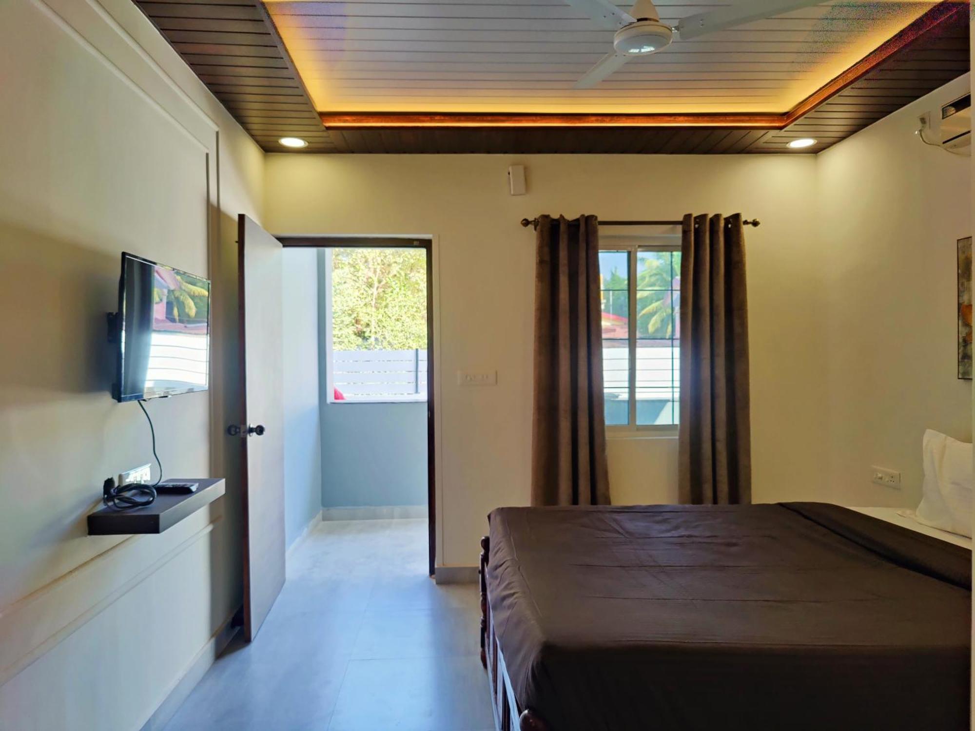 Kevin'S House By Travelkrafts Hotel Anjuna Bagian luar foto